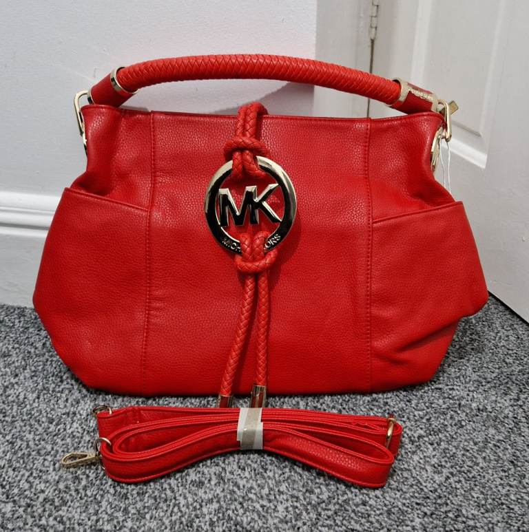 New Michael Kors Red Handbag