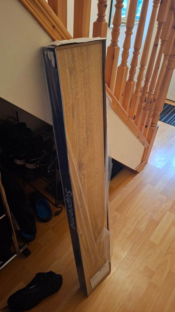 Laminate flooring, 1 plank short of full box