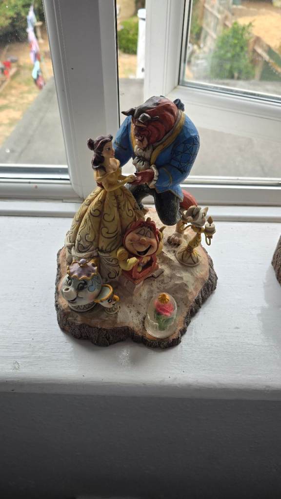 Beauty and the Beast Disney Figurine – Good Condition