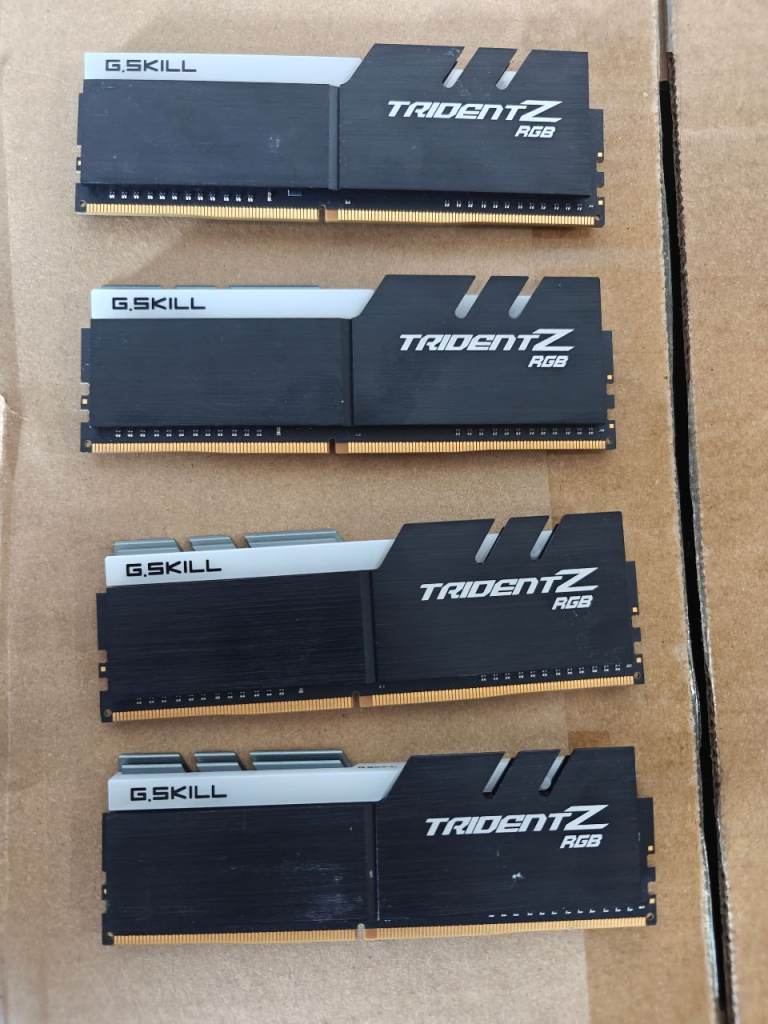 G.Skill Trident Z RGB DDR4 RAM 32GB (4x8GB) - As Good As New