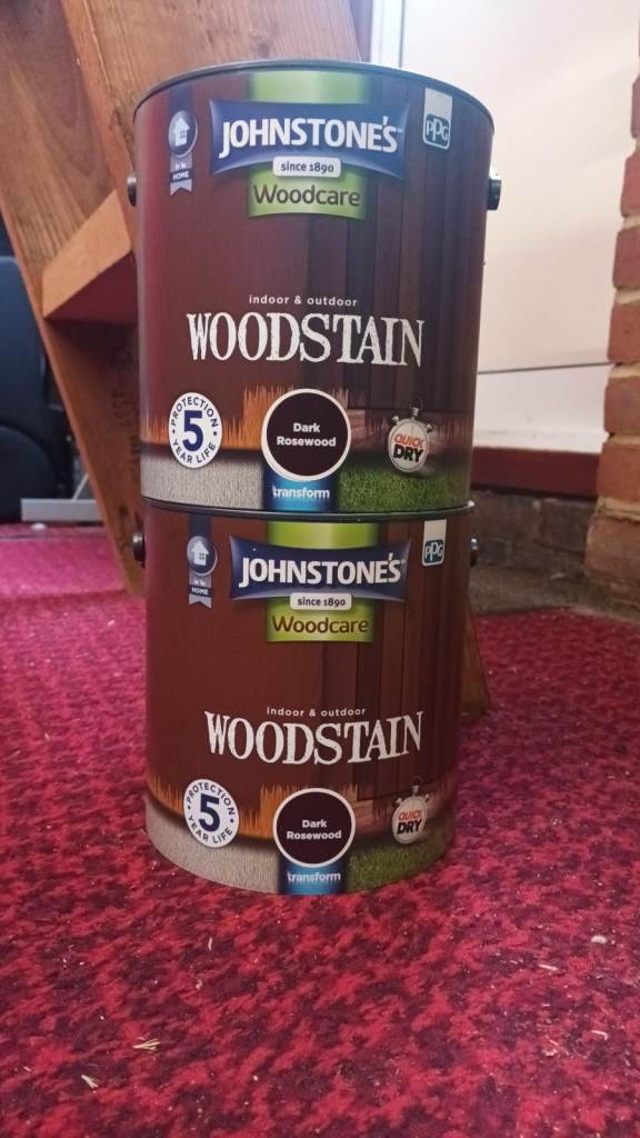 Johnstone's Interior Exterior Woodstain Dark Rosewood 2.5L (new/unopened)