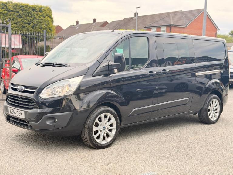 2014 14 FORD TRANSIT CUSTOM 2.2 CHAIN DRIVEN TDCI LIMITED 155PS CREW VAN LWB L2 