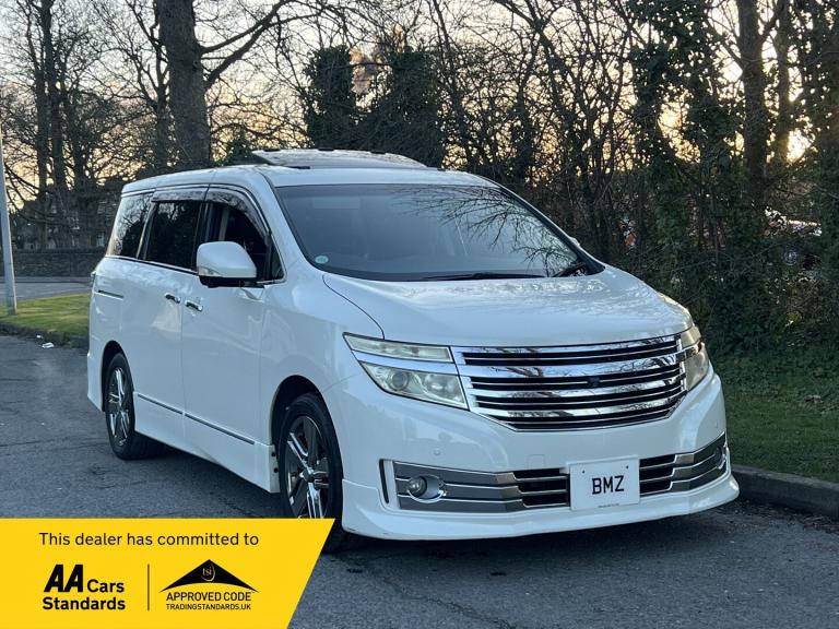 2011 Nissan Elgrand 250 2.5 V6 AUTEC RIDER 7S AUTO 5DR E52 MPV Petrol Automatic