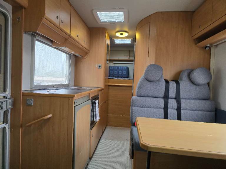 Fiat, DUCATO, 2004, 2800 (cc),6 berth and seat belt Knaus motorhome,12 MONTH MOT LOW MILEAGE!!!!