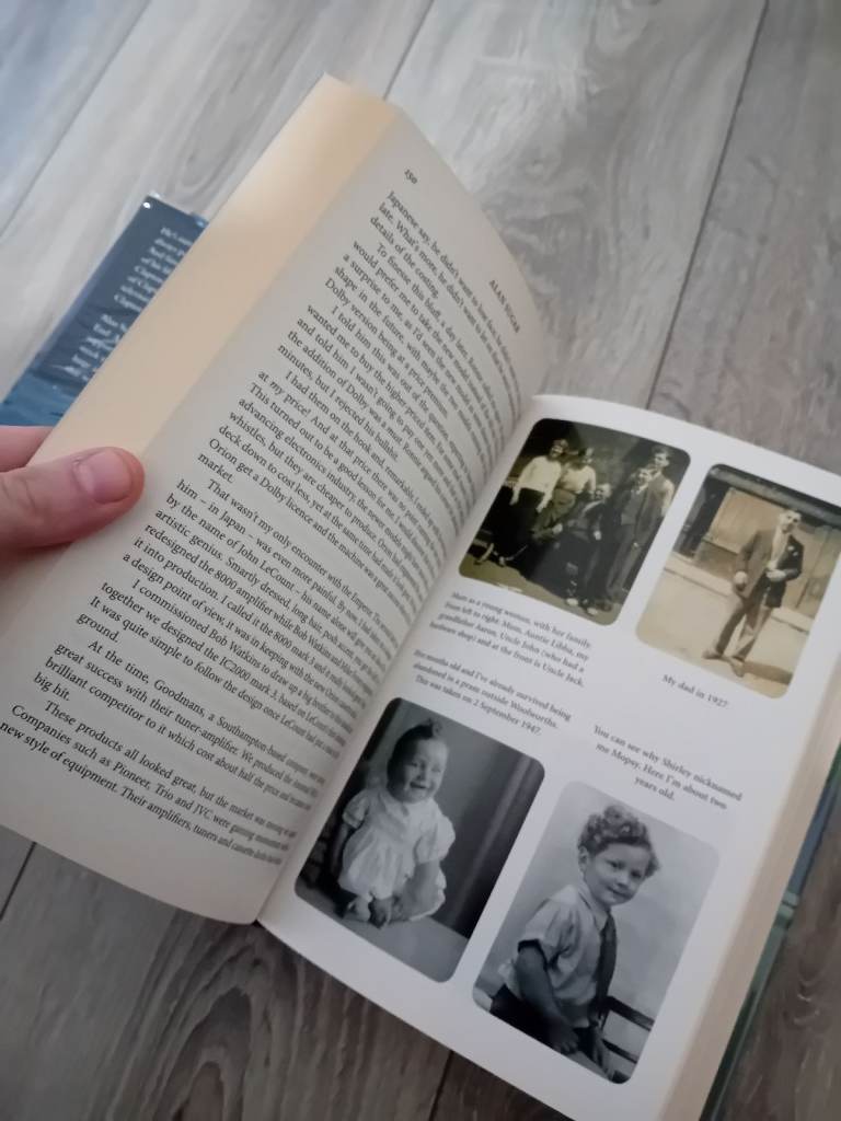 Alan sugar signed autograph book