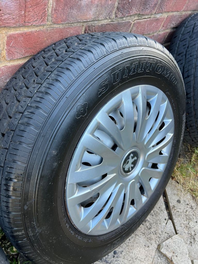 16” Peugeot Expert steel wheels with tyres 5x108 - Dispatch - Vivaro