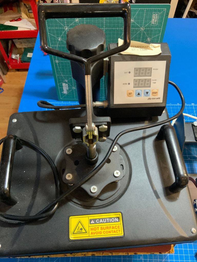 Heat Press Machine for Scrapbooking, Sewing & sublimination printing projects