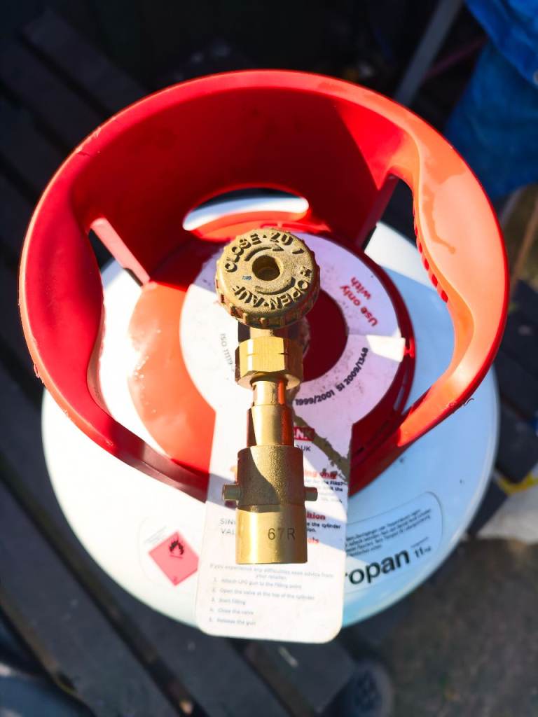 GAS BANK Refillable Propane Gas Bottle – As Good As New | in Ammanford ...
