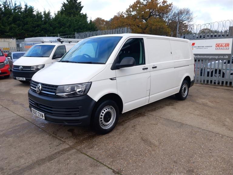 2018 Volkswagen Transporter T32 TDI P/V STARTLINE T6 LWB AIR CON Ideal Camper Conversion Box Van ...