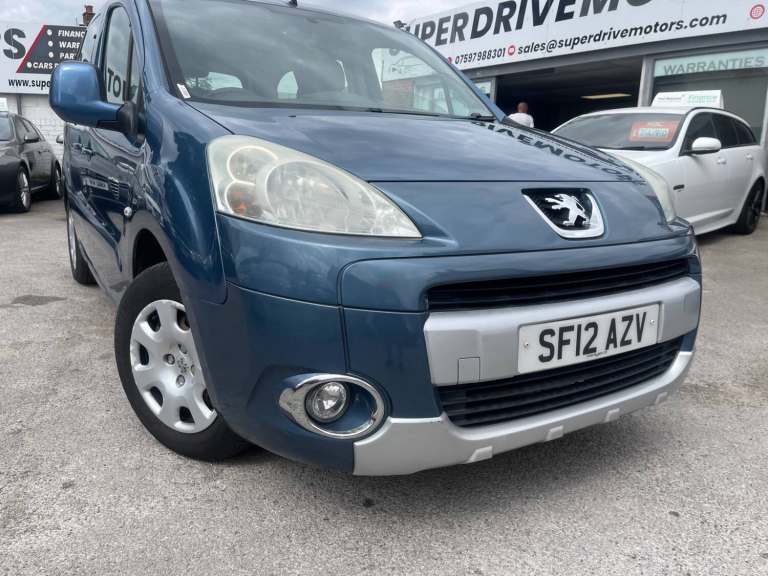 2012 Peugeot Partner Tepee 1.6 HDi 92 S 5dr MPV Diesel Manual
