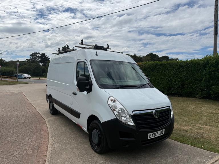 2018 Vauxhall Movano 2.3 CDTi BiTurbo H2 Van 145ps mobile workshop 1 owner euro 6 no vat PANEL VA...