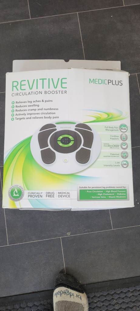 Medic plus foot circulation booster