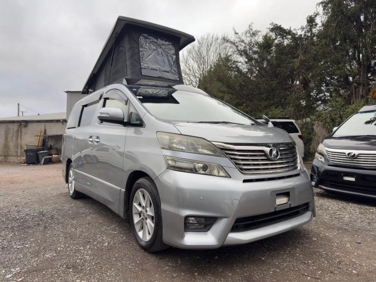 2011 Toyota ALPHARD VELLFIRE POP TOP 4 BERTH NEW CAMPER CONVERSION RUST FREE