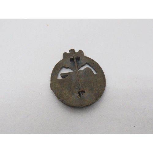 World War 2 German Panzer Assault badge with maker mark