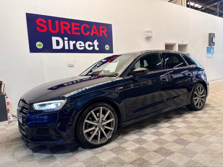 2017 Audi A3 2.0 TFSI Black Edition 5dr S Tronic HATCHBACK Petrol Automatic