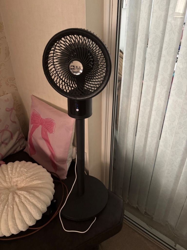 Camel USB Outdoor Circulation Fan - Black, As Good As New