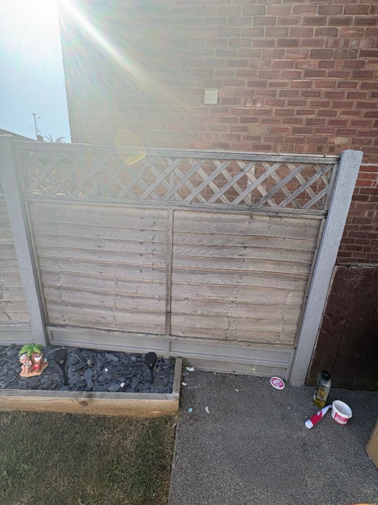 Fence panels 6ft x 4ft (1 panel)