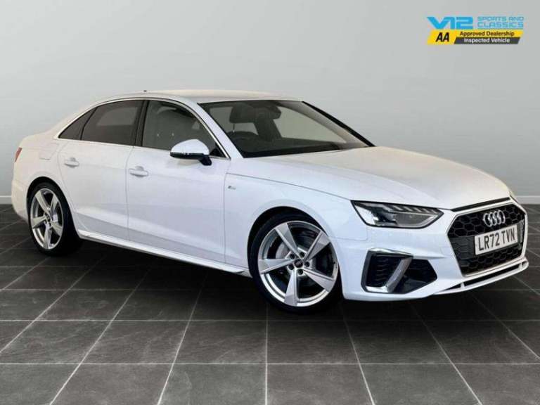 2022 Audi A4 2.0 TFSI 40 S line S Tronic Euro 6 (s/s) 4dr Automatic Saloon Petrol Automatic
