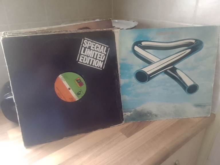 16 OLD LPS FROM THE 60S 70S 80S Lindisfarne, Tubular bells etc