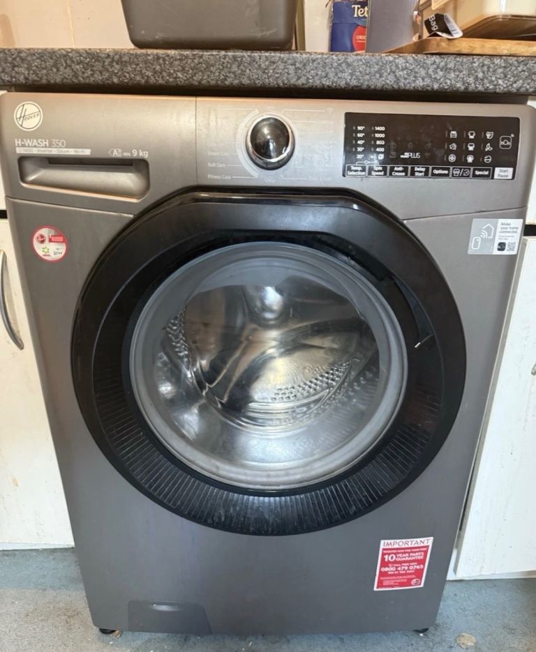 Hoover washing machine 10 kg tub broken 