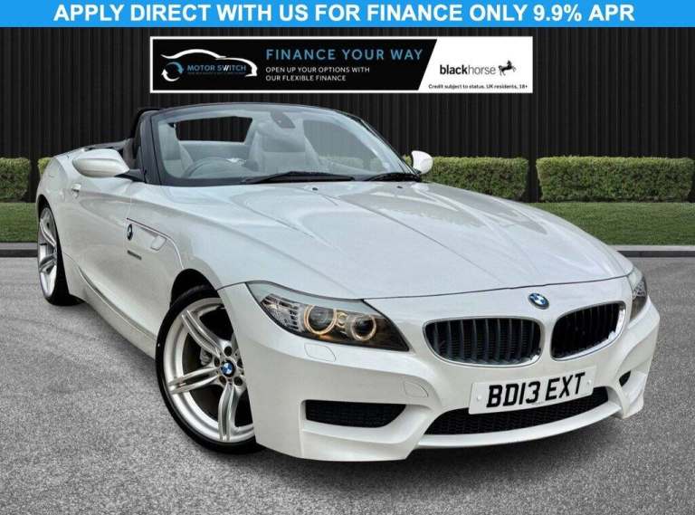 2013 13 BMW Z4 2.0 20I M SPORT CONVERTIBLE 2DR PETROL AUTO SDRIVE EURO 5 (184 PS