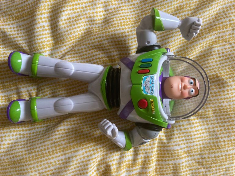 Buzz Lightyear talking toy