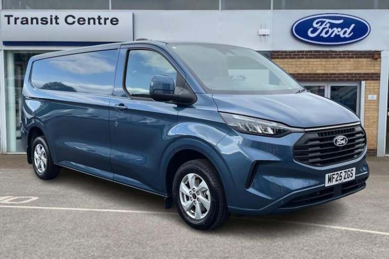 2025 Ford Transit Custom 280 Limited AUTO L2 LWB FWD 2.0 EcoBlue 136ps Automatic Panel Van Diesel...