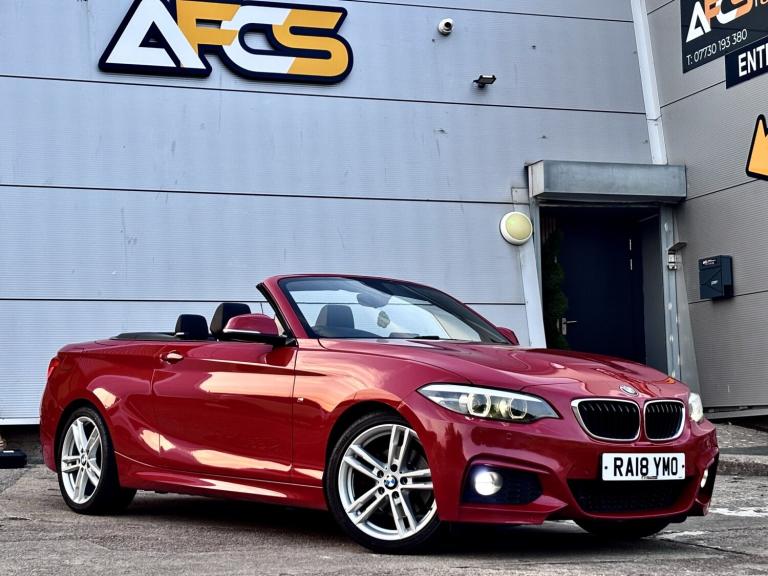 BMW 2 SERIES 2.0 220d M Sport Convertible 2018