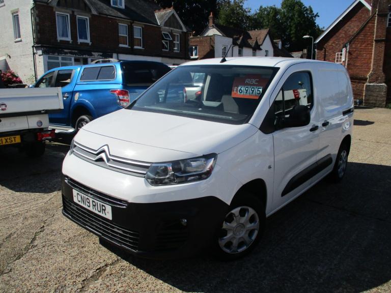 2019 Citroen Berlingo 1.6 BlueHDi 650Kg Enterprise 75ps PANEL VAN Diesel Manual