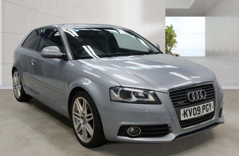 2009 Audi A3 2.0 TFSI Quattro S Line 3dr S Tronic HATCHBACK PETROL Automatic