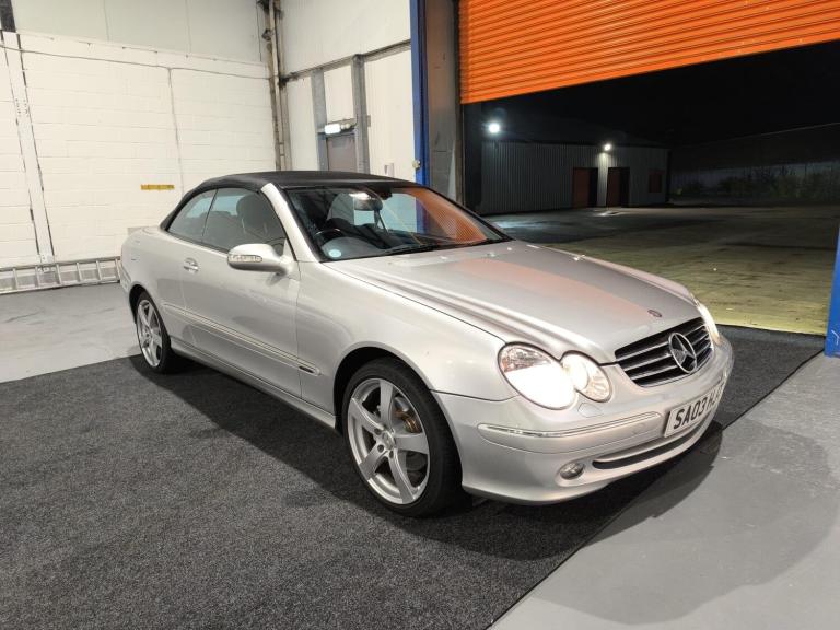 2003 Mercedes-Benz CLK 240 Avantgarde 2dr Tip Auto CONVERTIBLE PETROL Automatic