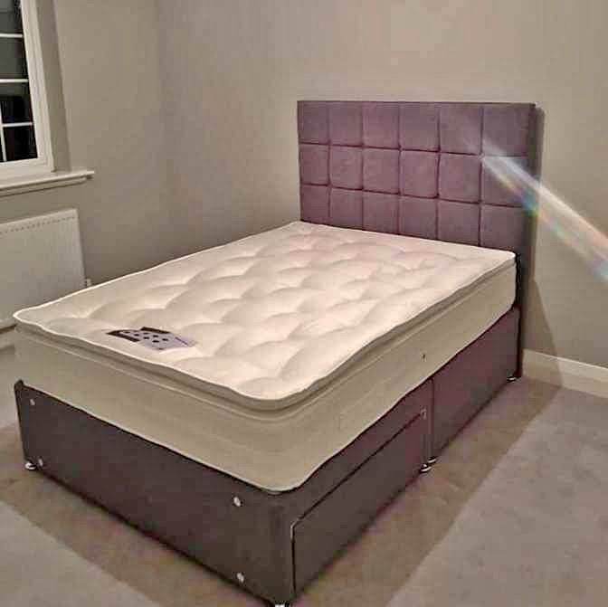 Divan Double (Single / King Size) Bed+Mattress CLEARANCE SALE ON BRAND NEW BEDS WITH MATTRESSES