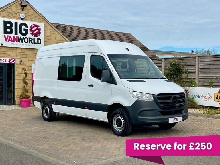 Mercedes-Benz Sprinter 311 CDI 114 L2H2 DOUBLE CAB 6 SEAT CREW VAN RWD