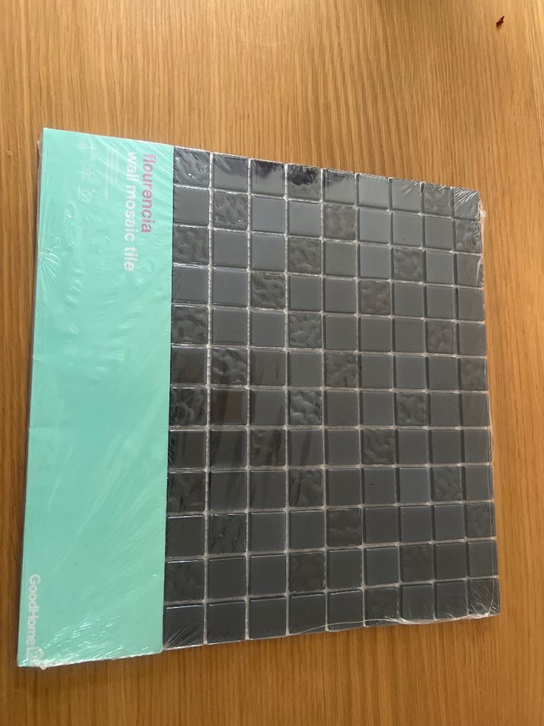 New Blue glass Mosaic Tiles - Unused