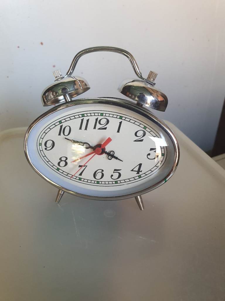 Retro alarm clock