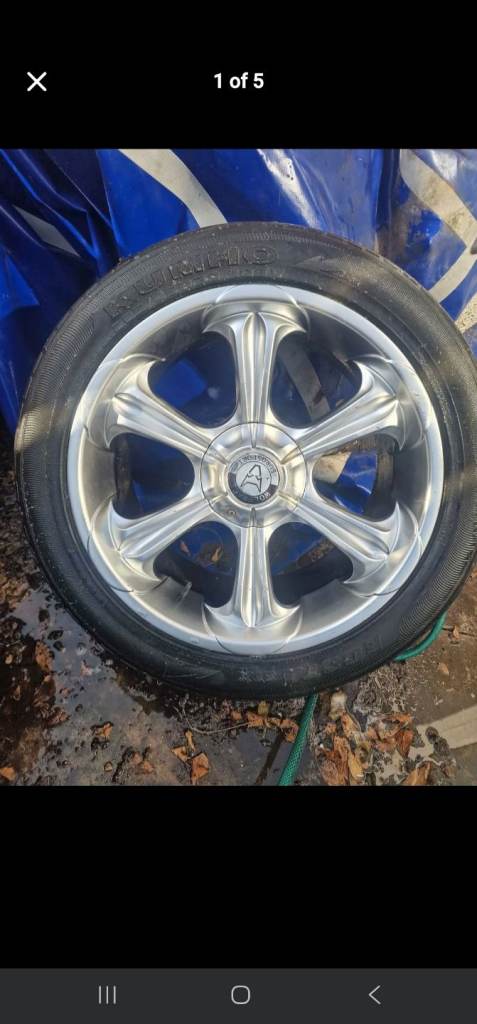 4x Alloys 20ins wolfface eurosporte wheels.£130.