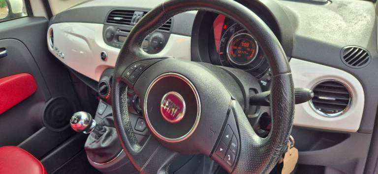 Fiat, 500, Hatchback, 2008, Manual, 1248 (cc), 3 doors