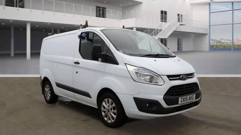 2015 15 FORD TRANSIT CUSTOM 2.2 TDCI 270 TREND NO VAT VAN 98 BHP DIESEL