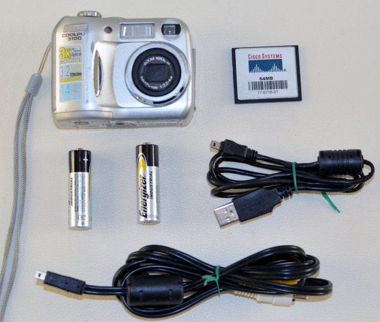 Nikon CoolPix 3100 3.2 MP Digital Camera and 64MB Memory Card Accrington, Lancashire