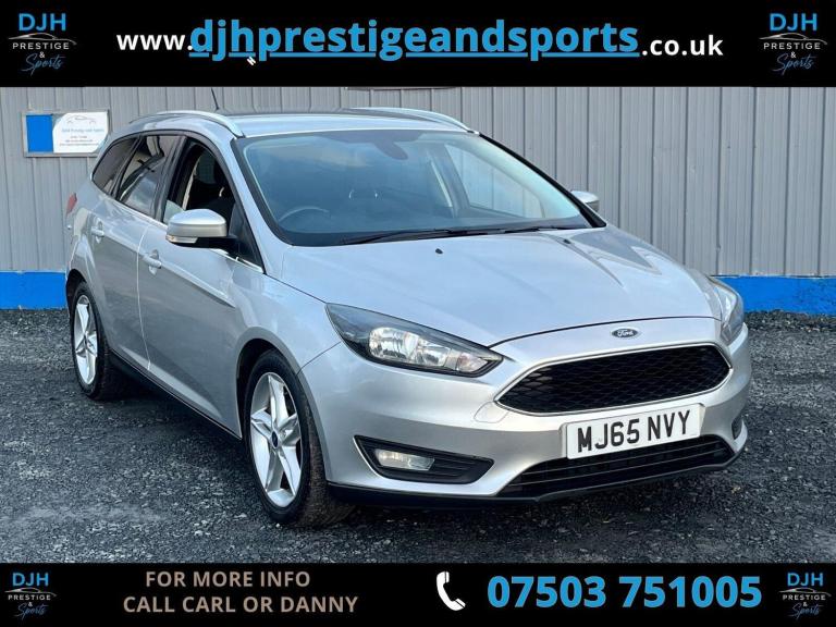 2015 Ford Focus 1.6 TDCi Zetec Euro 5 (s/s) 5dr ESTATE Diesel Manual