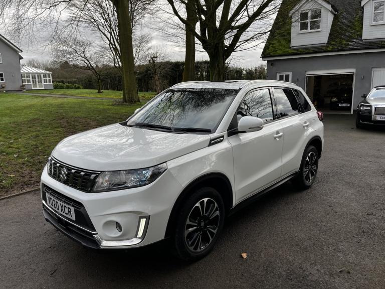 NEW MODEL SUZUKI VITARA 1.4 SZ5 BOOSTERJET IN WHITE,PAN ROOF,FSH