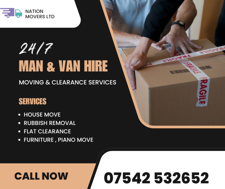 HOUSE OFFICE CLEARANCE MAN AND VAN HIRE FURNITURE PIANO MOVERS RUBBISH REMOVALS 24/7