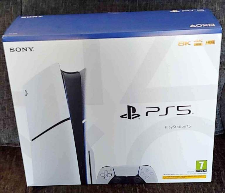 Firmware 7.61 FW 7.40 Brand New PS5 Slim 1TB Disc Edition Console