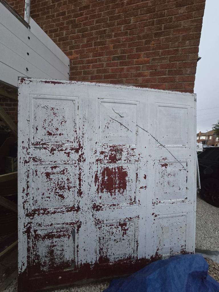 FREE Garage Door - 7ft H x 6.6ft W