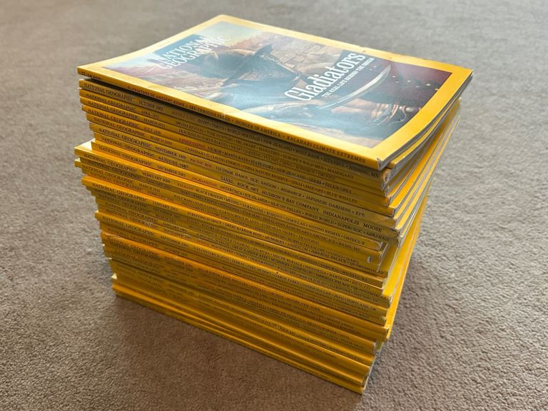 National Geographic Mixed Years Magazine Bundle