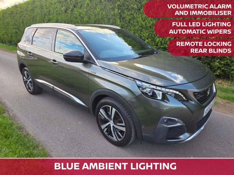 2019 Peugeot 5008 1.2 PureTech GT Line 5dr HATCHBACK Petrol Manual