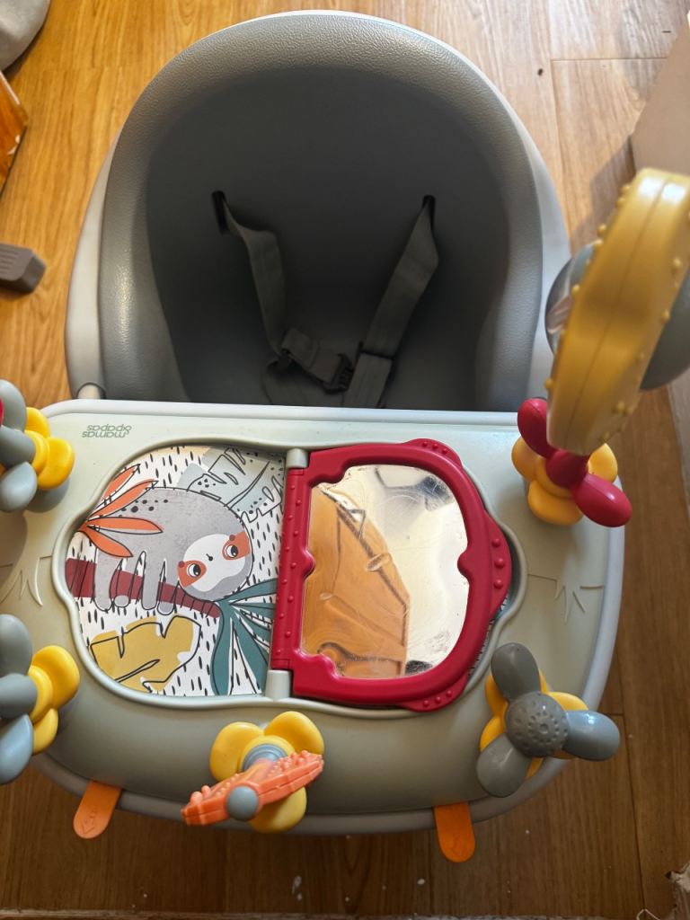 Mamas and papas Baby Booster Seat with Activity Tray – Good Condition