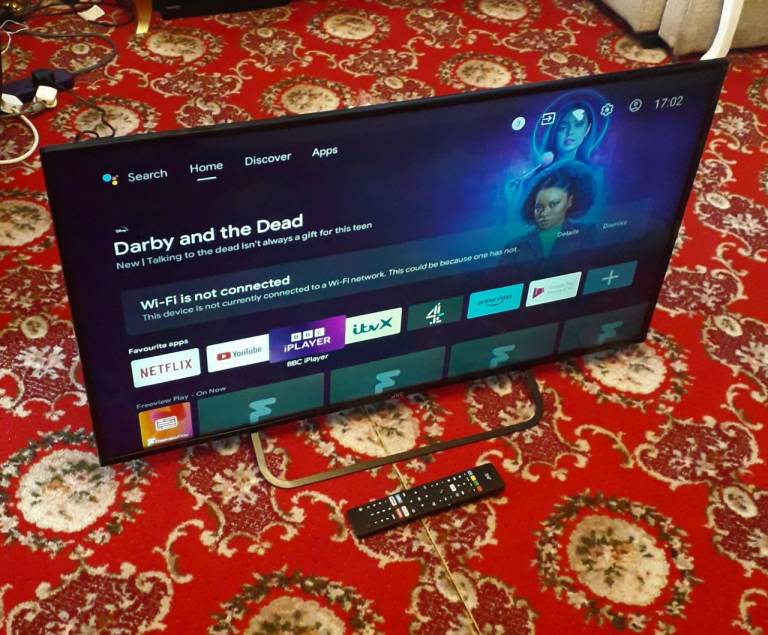Smart TV with Remote (40" JVC)