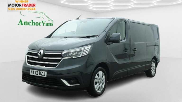 2022 Renault Trafic LWB L2H1 Ll30 Sport Dci Air Con Navigation Sensors EURO 6 Panel Van Diesel Ma...