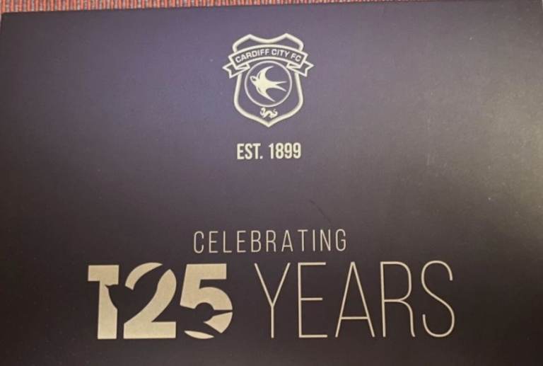 Cardiff City 125 years 